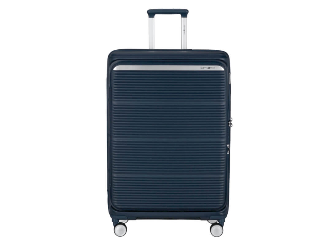 Mala De Viagem Grande 75cm 4r Exp Paralux Azul Escuro Samsonite