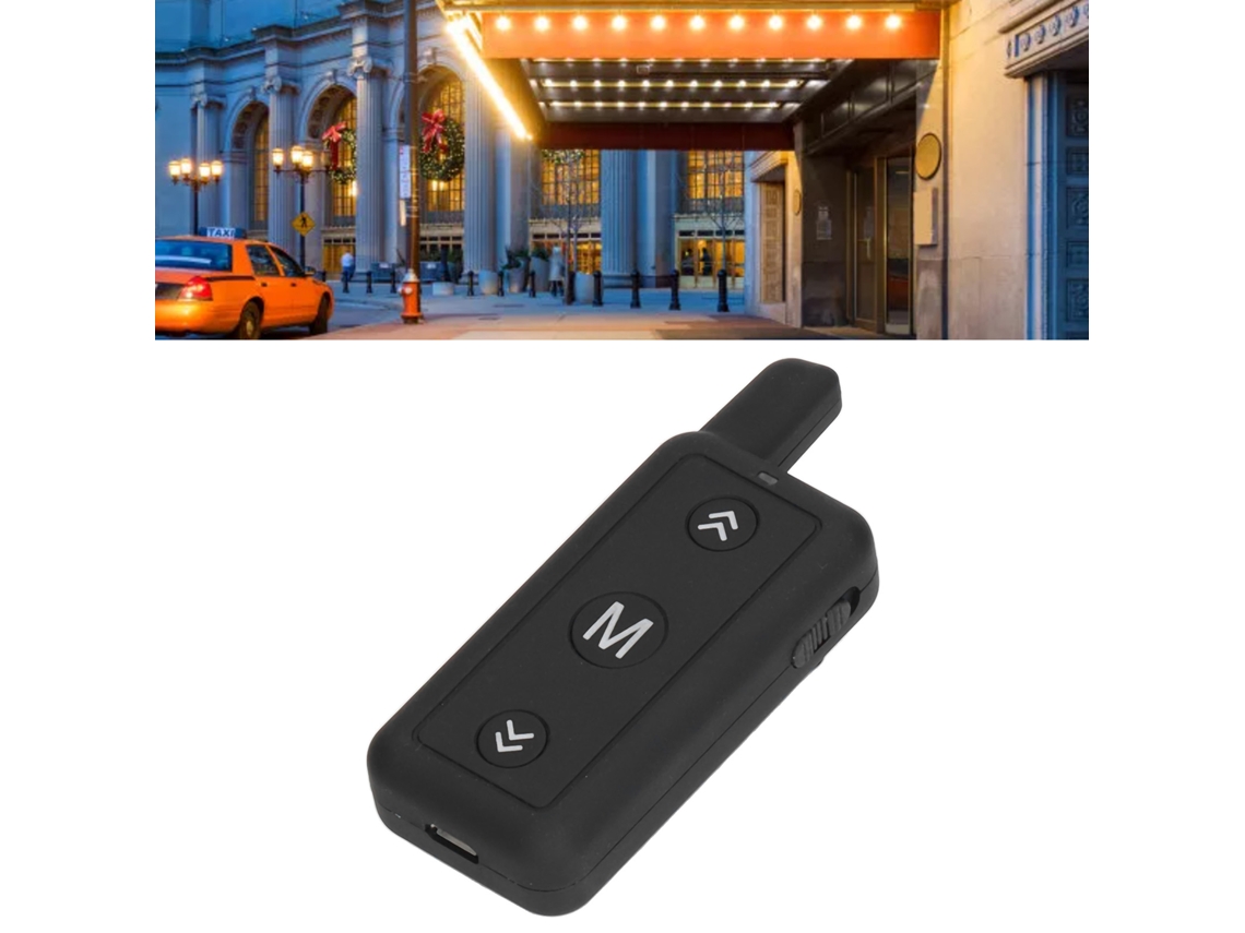 Mini Walkie Talkies Banda Dupla Vhf Uhf Compactos Portáteis Rádios Bidirecionais Para Shoppings Bares Hotéis Restaurantes Brilvibera