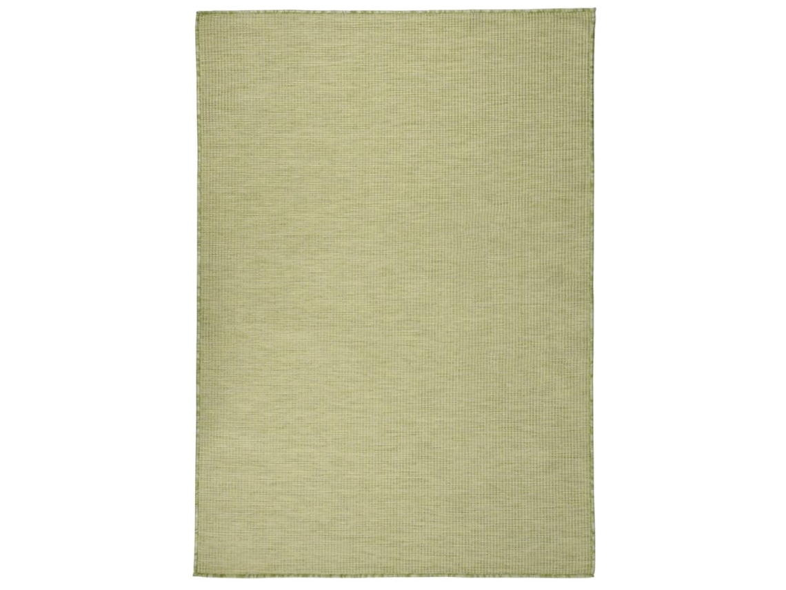 Tapete VIDAXL Verde Plástico (140 x 200 cm)