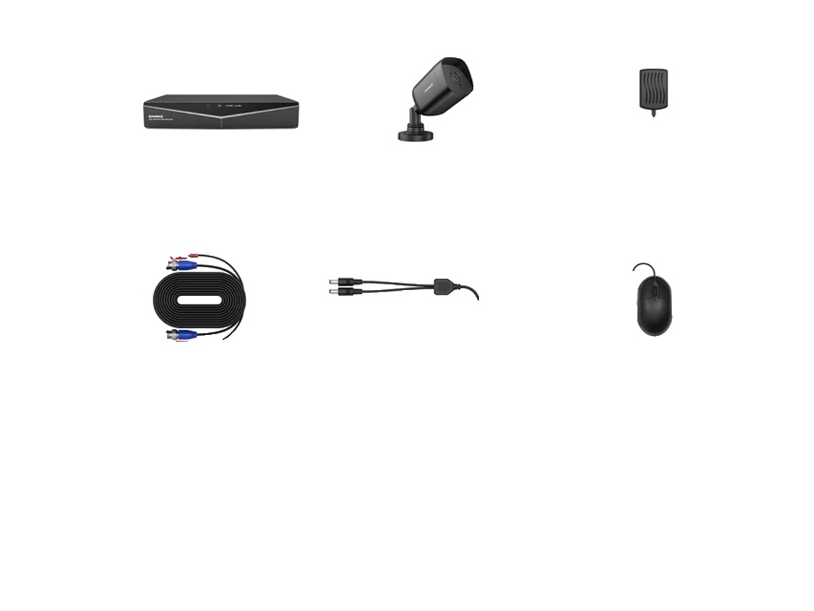 Sistema De Cctv, Dvr 8ch, Câmera 2mp,com 2pcs Câmera,2t Oem