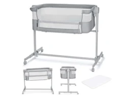 Berço Co-Sleeping KINDERKRAFT Neste Up 2 (84,5/98x50,5/51-60,5x68-79 cm - 2 em 1 - Cinzento Claro)