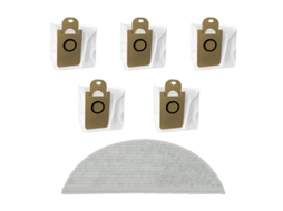 6 peças mop pano saco de pó peças reposição para xiaomi lydsto r1 aspirador remover poeira lixo para casa