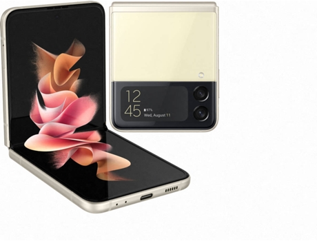 Smartphone SAMSUNG Galaxy Z Flip 3 5G (6.7'' - 8 GB - 256 GB - Creme)