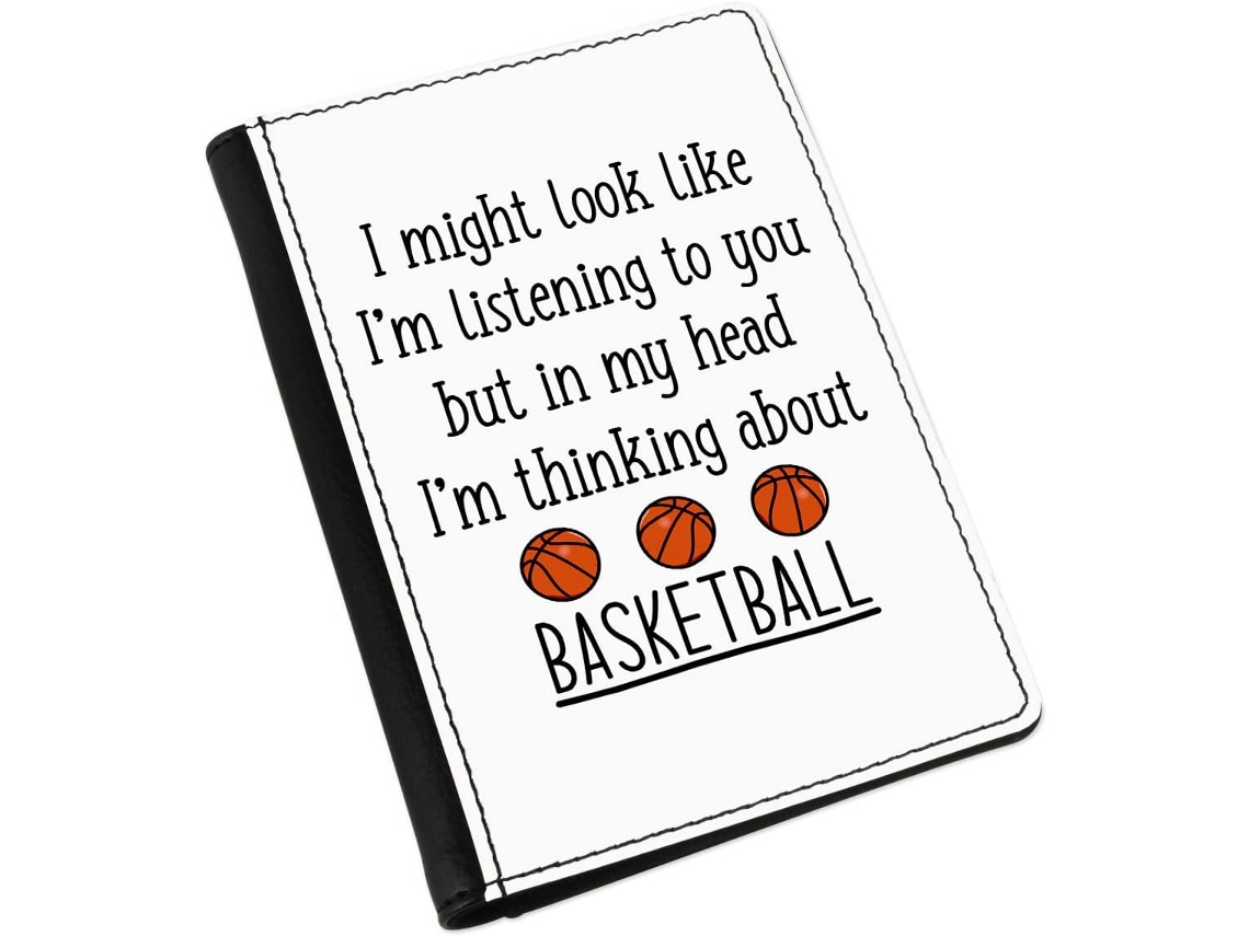 Gift Base Capa para Passaporte de Basquete I Could Look