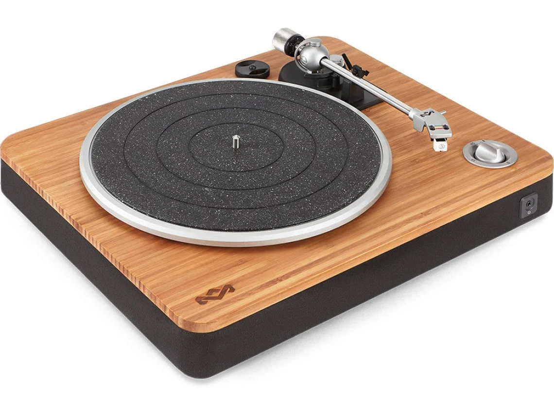 Gira-Discos HOUSE OF MARLEY EM-JT000-SB (Automático - Correia - Velocidade: 33 1/3 - 45)