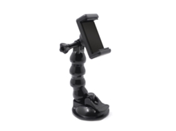 Suporte para carro com ventosa, compatível com câmeras de ação e celulares EOOCOO