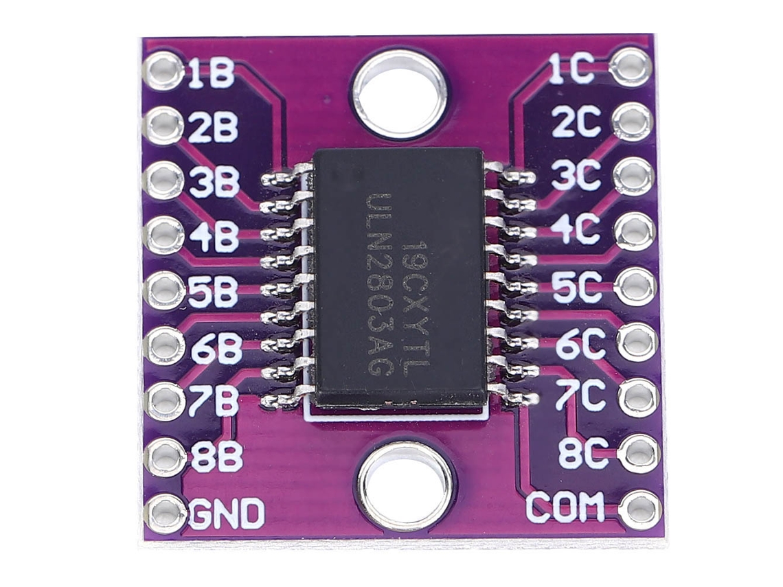 Laxiscreed Array De Transistores Darlington Uln2803a Para Uso Industrial, Resistente A 50v