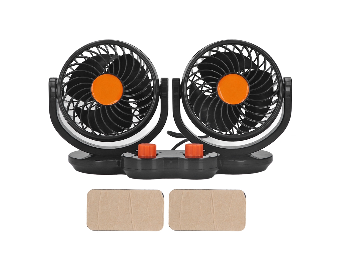 Ventilador De Carro Laxiscreed De 360° Com Ruído Mínimo E Alta Potência De Vento