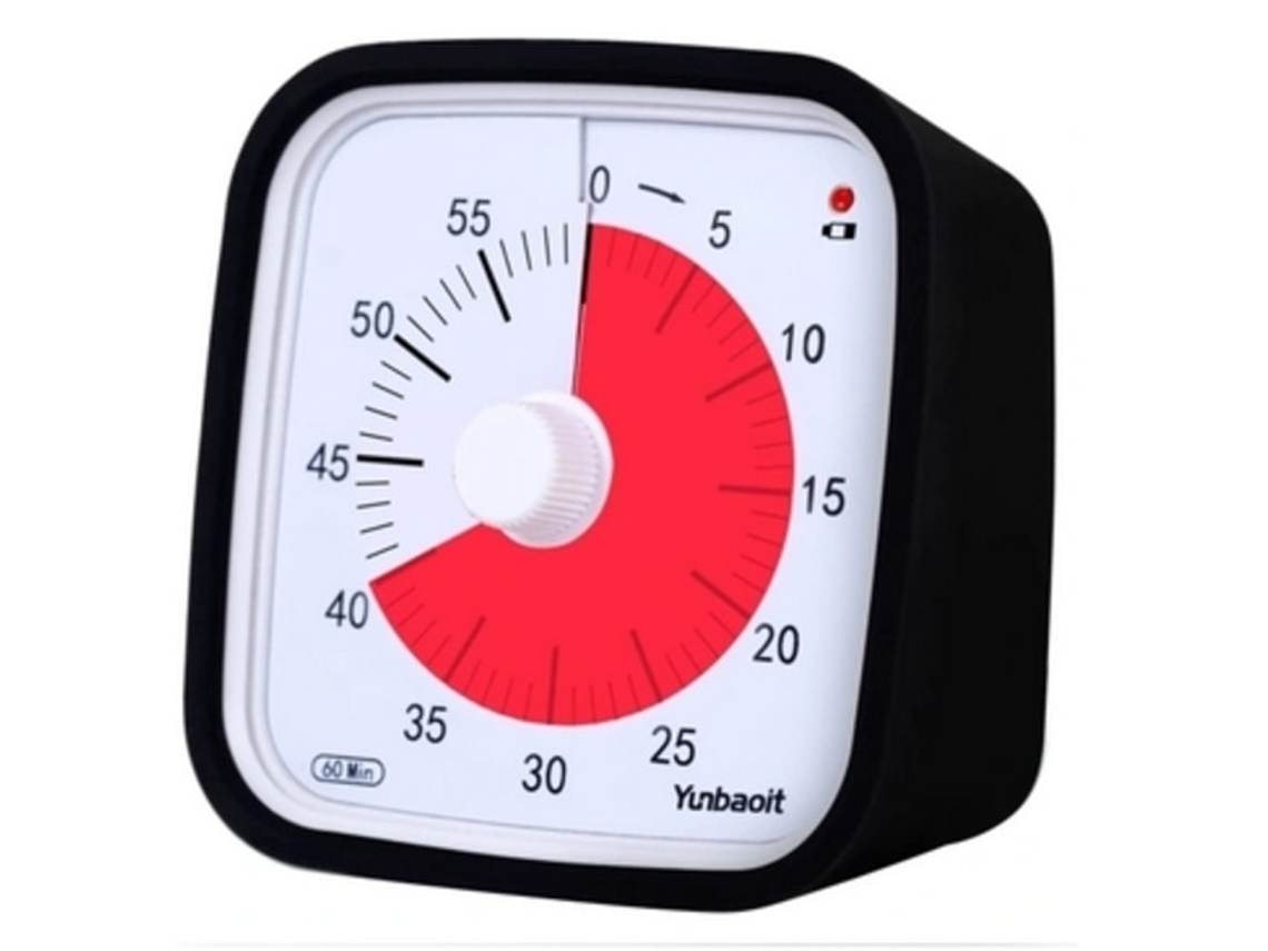 Cronômetro Visual De 60 Minutos Para Sala Aula E Aprendizado Infantil