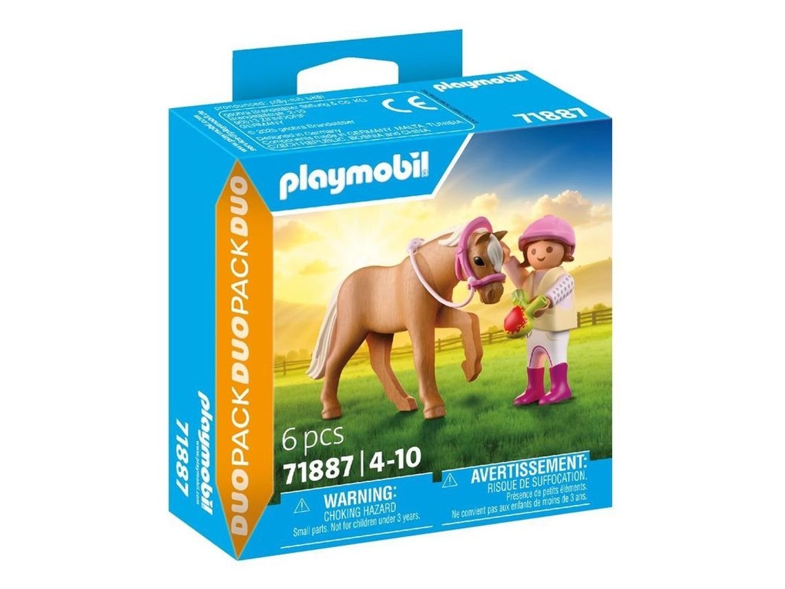 Playmobil Duo Pack Chica con su Pony 71887 P25