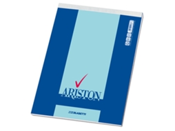 Caderno e bloco Ariston A4 70 folhas multicolorido BLASETTI