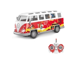 Ambulância Qh204 1/30 4ch 27hz Rc Carro Mini Autocarro Autocarro Escolar Clássico Chinês Vintage Ambulância Brinquedos para Meninos MDUG