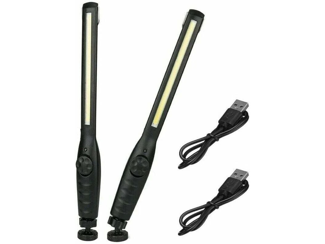 Luz De Trabalho Led Recarregável Usb Magnética