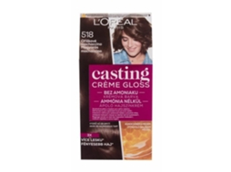 48ml Loréal Paris Casting Creme Gloss, 518 Noisette Mochaccino, Cor De Cabelo