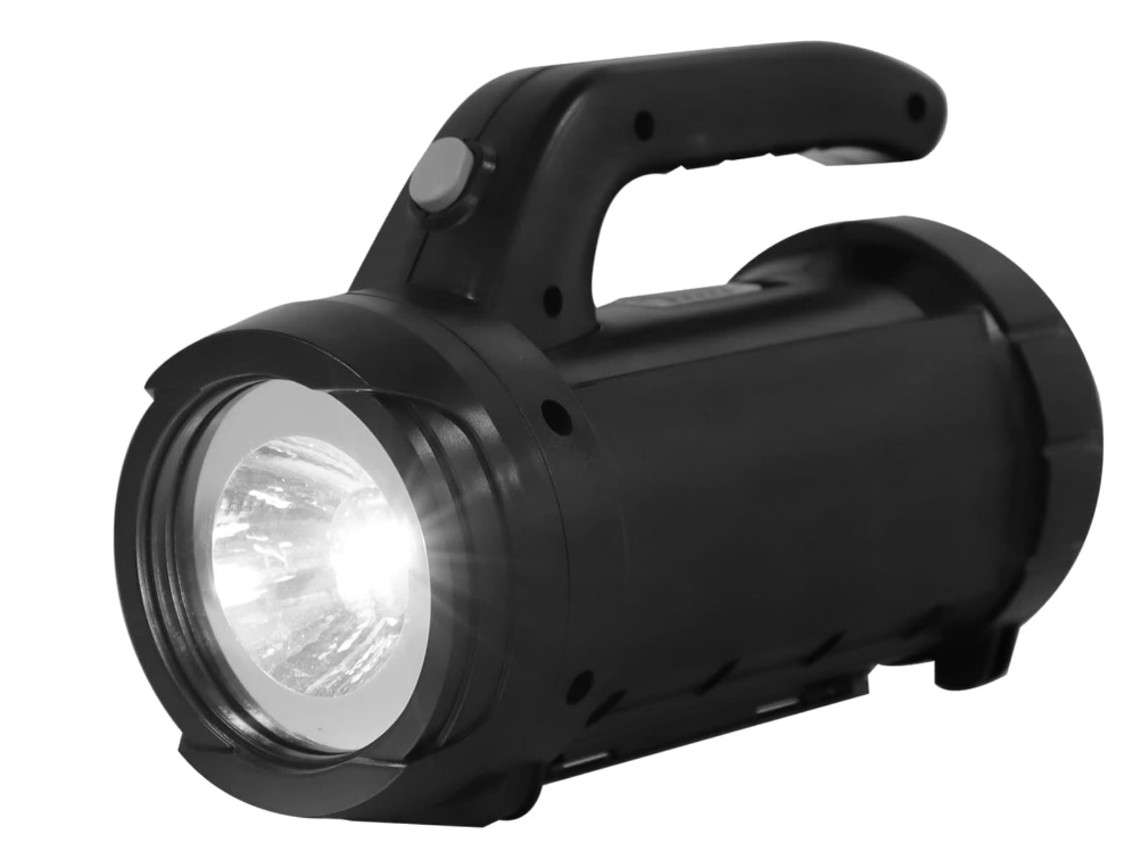 1 Conjunto de Ferramentas Conjunto YIZHOOD Lantern-0199 de Acampamento Ao Ar Livre Holofotes de Led Luzes de Foco Ao Ar Livre Conjunto Preta YIZHOOD