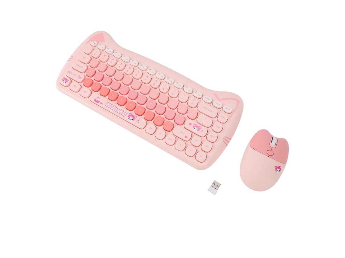 Conjunto Teclado e Rato Sem Fio 2.4g LAXISCREED