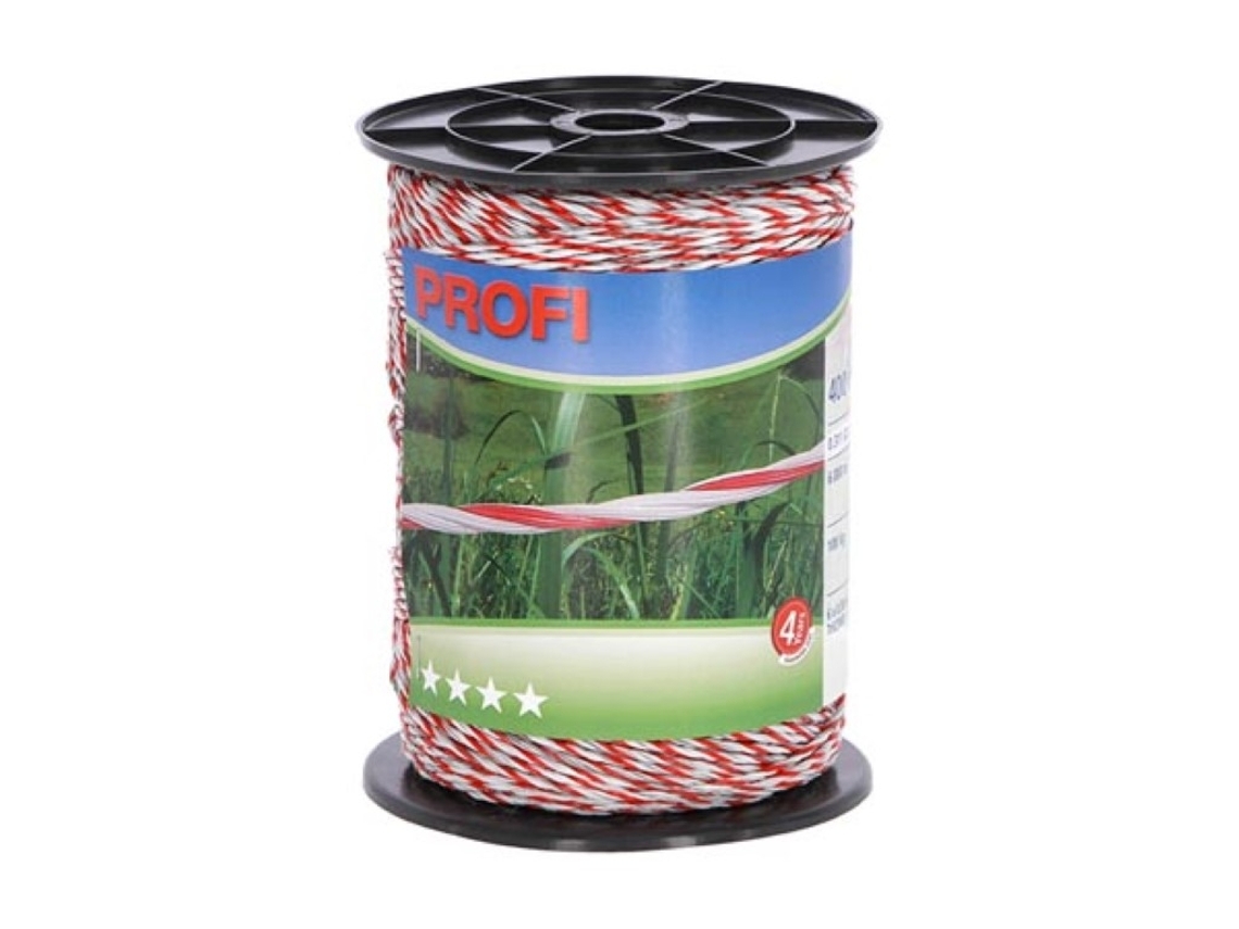 Poly Wire Profi 400 M Branco/Vermelho 6X0 30 Tric VELLEMAN