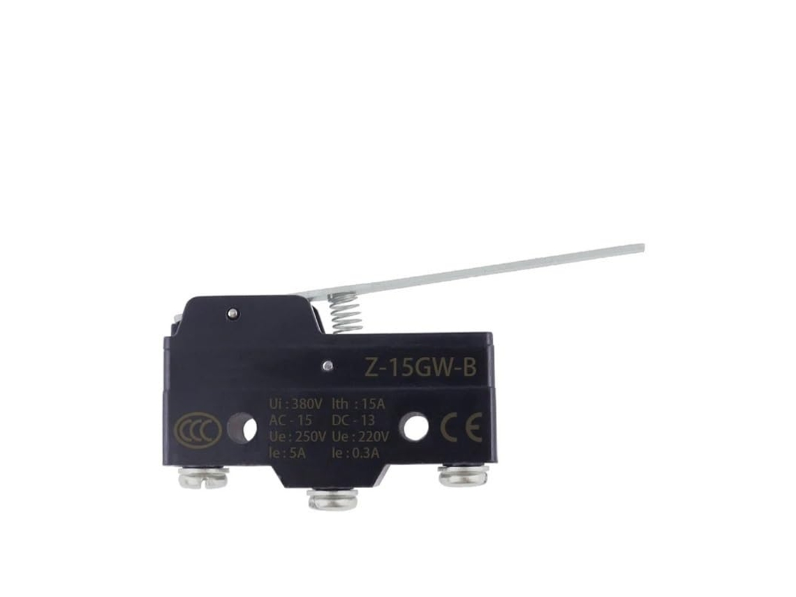 1pcs Z 15gw B Lxw5-11g1 Tm 1703-microinterruptor De Limite Básico Spdt Com Alavanca Dobradiça Longa 15a 250v