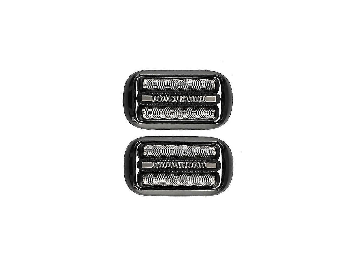 Pacote Com 2 Cabeças De Barbeador Substitutas Para Series 5/6, Compatível Com Vários Modelosblack