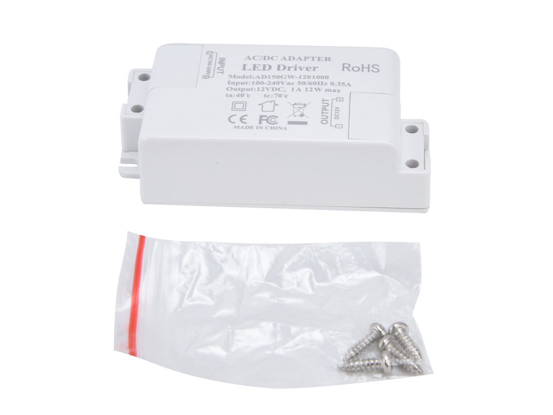 2026 transformador de Alimentação Led para G4 Mr11 Mr16, Ac100‑240v/0.35a Dc12v/1a 12w, Driver Led