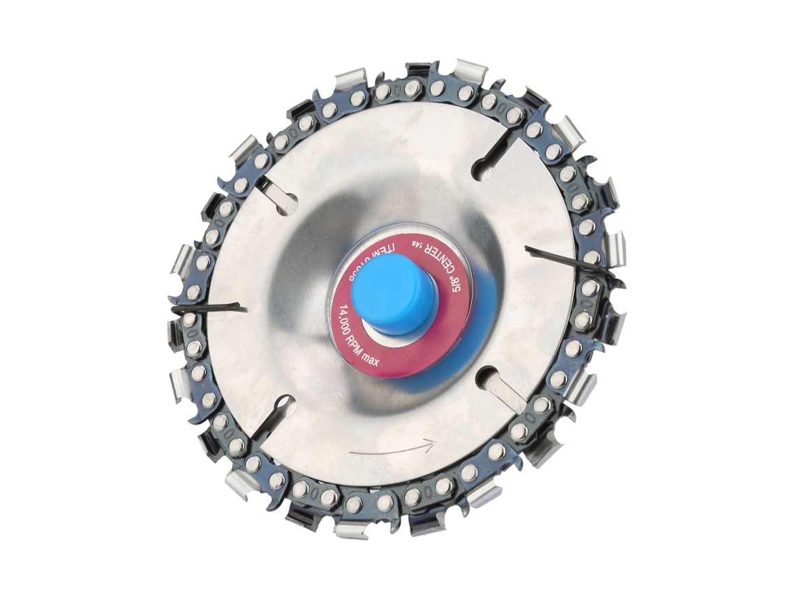 Disco De Sierra Para Tallado De Madera Con 22 Dientes Para Amoladora Angular 4 Pulgadas (100mm)