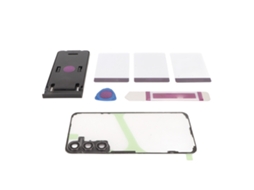 Capinha De Vidro Transparente Para Galaxy S23+ Plus Com Lente Câmera