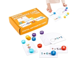 Brinquedos De Matemática Aprendizagem Interativa E Educativa | Cartões De Contagem E Subtração Gokoco