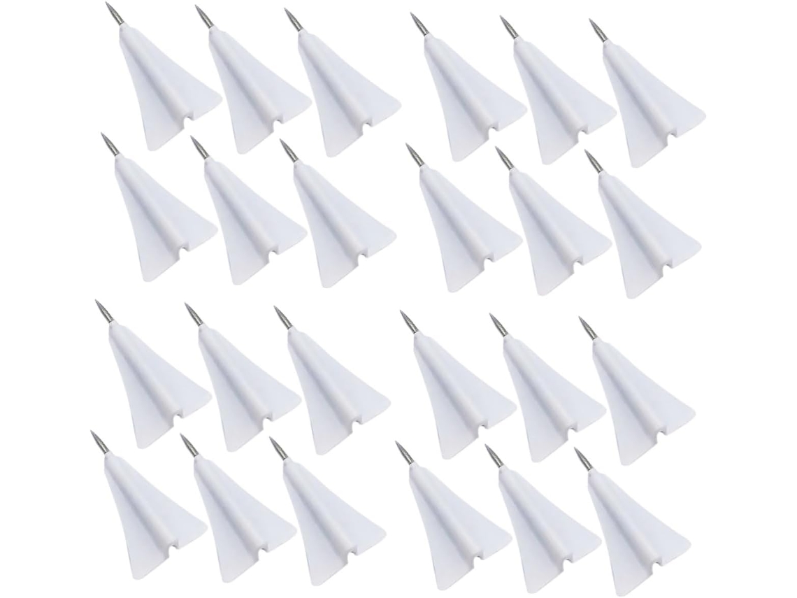 Alfinetes De Avião Peças Para Uso Diário Em Formato Papel Pequenas Aço