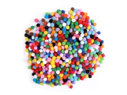 Bolas de Pelúcia de Filamento de Polipropileno para Artesanato Faça Você Mesmo ALLINLESS