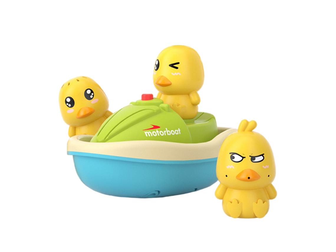 Brinquedo De Banho Elétrico Pato Com Aspersão De Água Para Bebês Meninas E Meninos