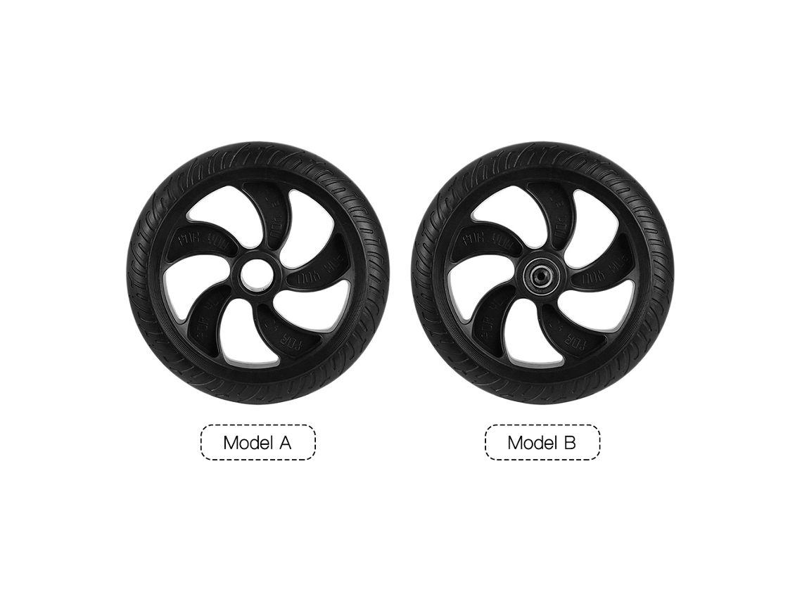 Pneu Sólido 8 Polegadas para Patinete Elétrico Puro Resistente ao Desgaste S/MARCA