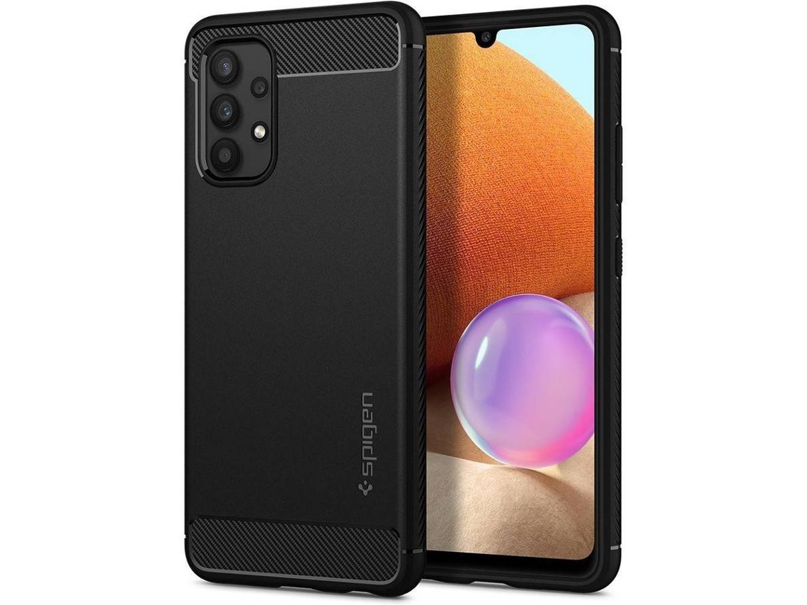 Capa Samsung Galaxy A52 SPIGEN Anti Shock Preto