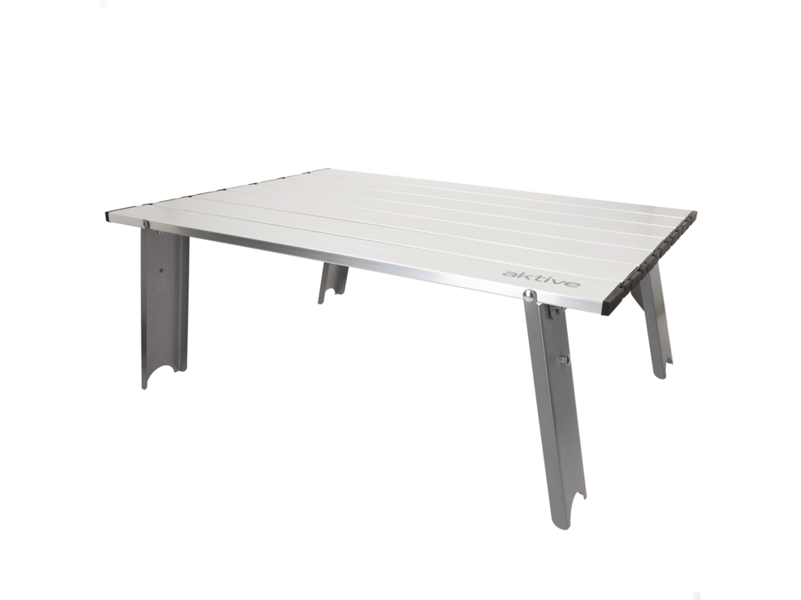 Aktive Mesa De Acampamento Dobrável Pequena De Alumínio Ultraleve De 55x41x20 Cm