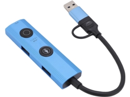 Estação de Acoplamento com Ia para Laptop Hub Usb 3.0 de 5 Polegadas com SFUSHOS