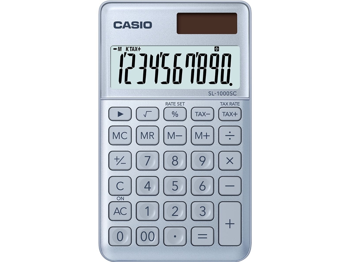 Calculadora CASIO Sl-1000Sc Preto Metal