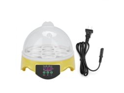Incubadora Automática com Controle de Temperatura para 7 Ovos S/MARCA