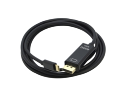 Cabo Adaptador Usb-c Para Displayport 4k 60hz (macho Para Macho - 1,8 Metros)