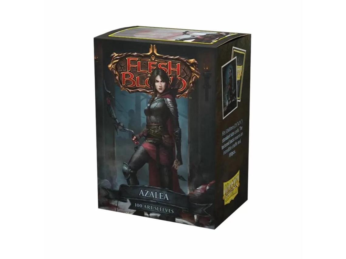 Arcane Tinmen Dragon Shield Sleeves (100) Flesh And Blood - Azalea