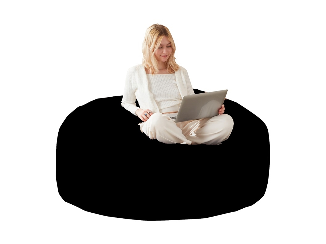 Bean Bag Sofa 120cm – Soft Reading Lounge Chair