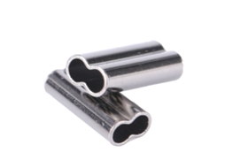 100 Manguitos de Cobre para Linha de Pesca 1.8mm