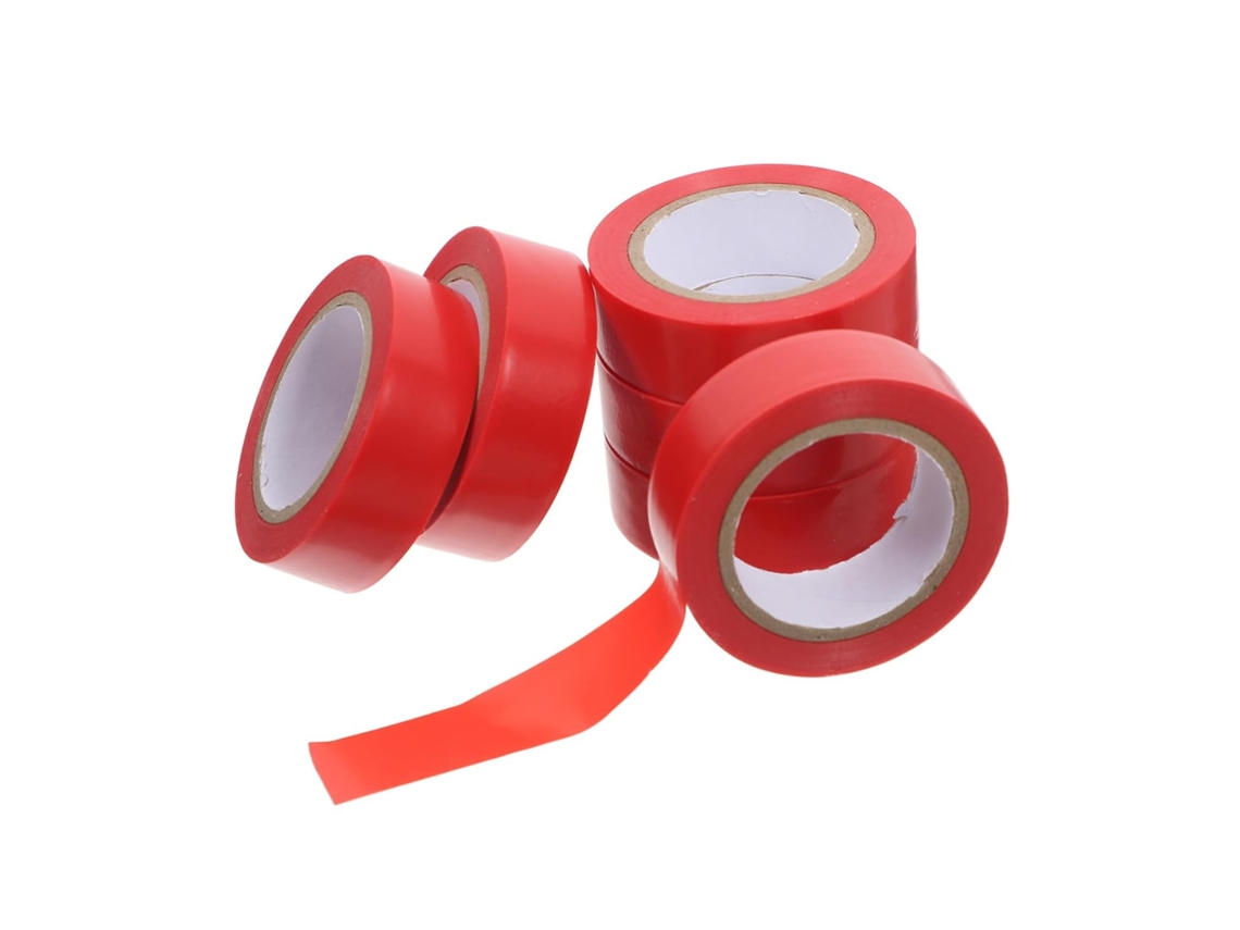Ciieeo 6-rolos De Fita Isolante Resistente Ao Fogo Para Reforma Doméstica, Chicotes Elétricos Automotivos E Eletricistas