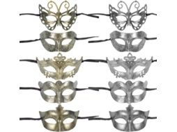 De 40 Máscaras Vintage Reutilizáveis Para Halloween, Carnaval, Festas E Cosplay.