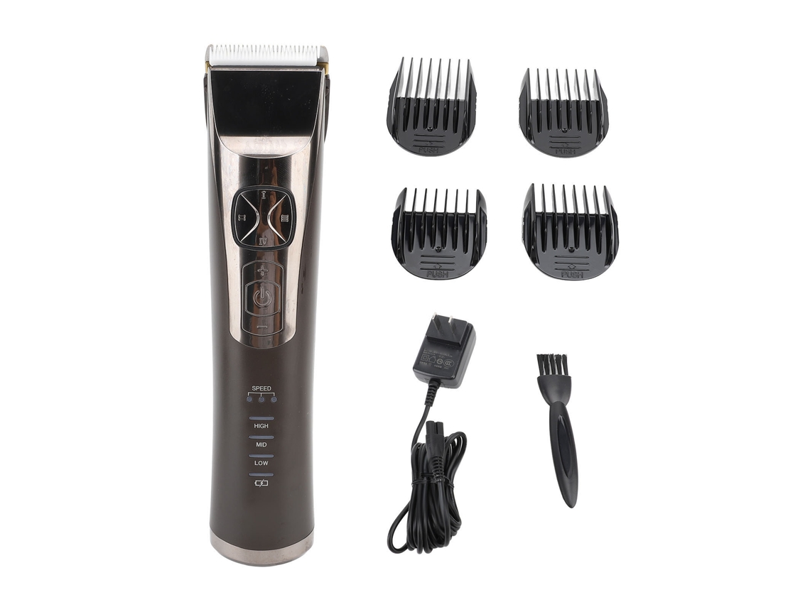 2026 tijera Eléctrica P9 de Corte de Cabello Con 4 Peines Guía, Inalámbrica Y Recargable, 100 240v para Hombre