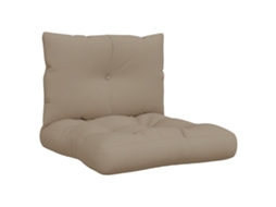 Pallet Cushion, Pallet Cushions Vidaxl Cinzento-acastanhado Poliéster (n/a)