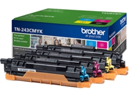 Pack BROTHER TN243CMYK 4 Cores (Outlet Caixa Aberta)