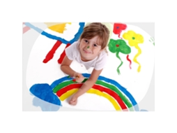 Primerox 30pcs Conjunto de Pincéis de Esponja para Crianças Kit de Pintura Infantil com 30 Ferramentas
