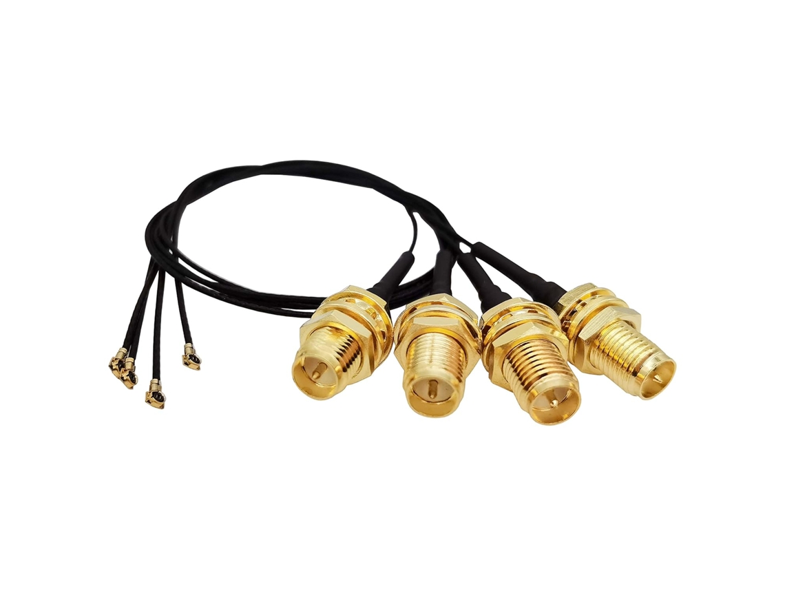 Cabo Extensor De Antena Wifi Com Conector Pigtail Ufl Para Sma M.2