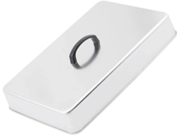 Tampa Quadrada Premium Para Churrasqueira Em Aço Inoxidável 304, Que Proporciona Aquecimento Uniforme.