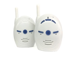 1 Unidade De Monitor De Bebê Clássico Com Áudio Digital E Microfone, Branco. Compatível Com