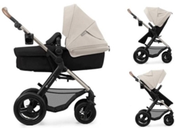 Carrinho de Bebé Multifuncional KINDERKRAFT 3 Em 1  Moov 2 Air (Outlet Grade A - Cinzento)